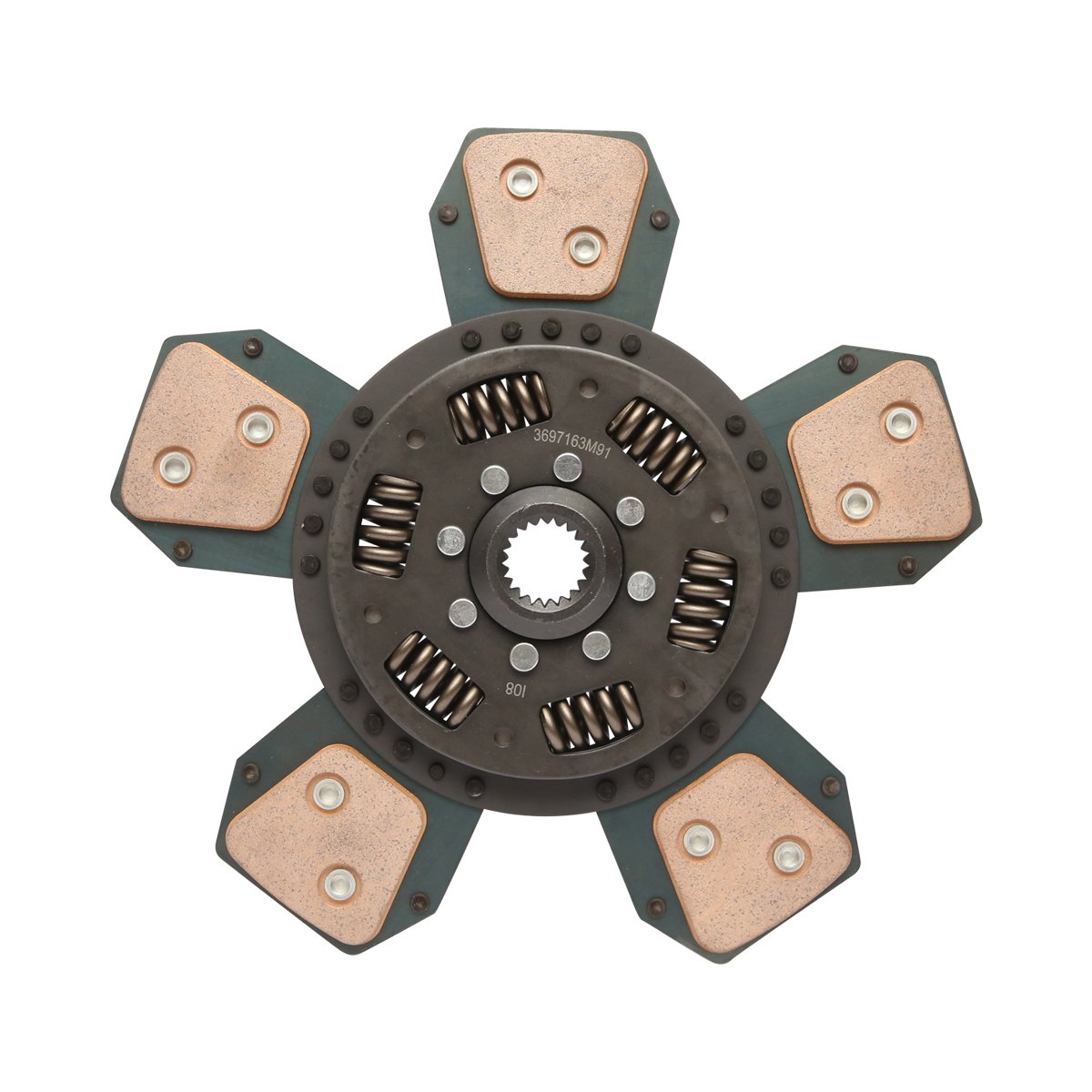Disc ambreiaj pentru Massey Ferguson cod OEM 3697163M91, 3701009M91, 331015810, 1862586001 Breckner Germany